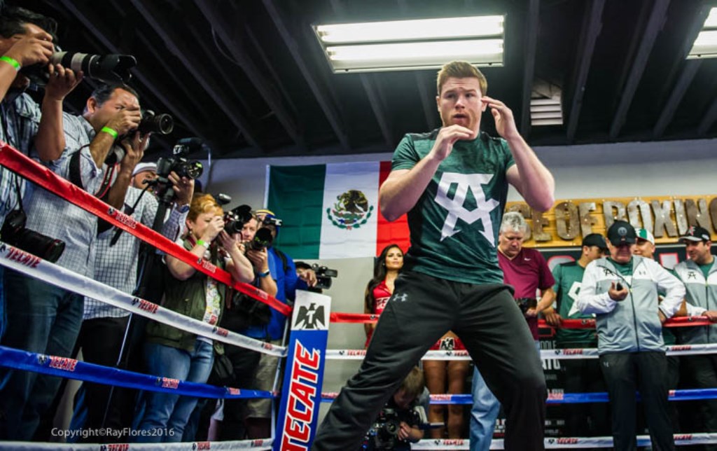 Canelo Alvarez Meets the Media