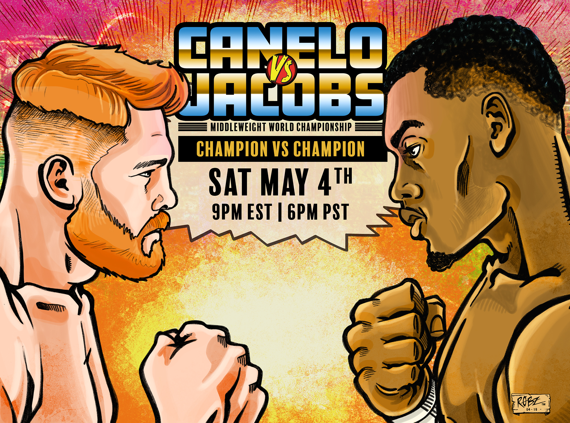 Canelo vs Jacobs