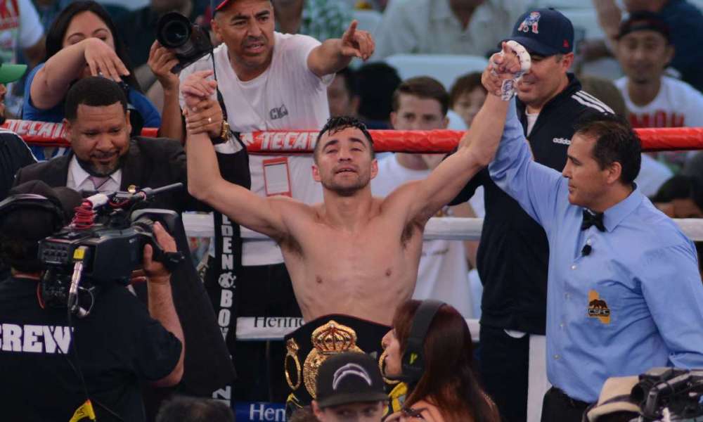 Ronny-Rios-Shocks-Diego-De La Hoya-in-LA-Fight-Card