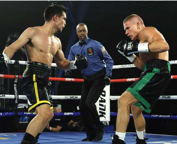 Jose Zepeda Wins Knockdown Battle with Ivan Baranchyk at the MGM Bubble ...