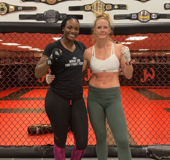 🥊 Crossover star Holly Holm Adds New Dimensions to Claressa Shields