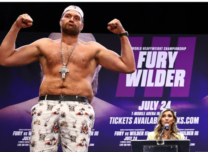 Tyson-Fury-Roared-and-Deontay-Wilder-Remained-Silent-at-their-LA-Presser