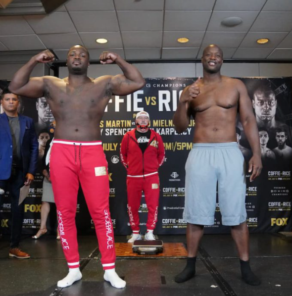 Late-Sub-Jonnie-Rice-Bursts-Michael-Coffie's-Bubble-on-a-PBC-Card-in-Newark