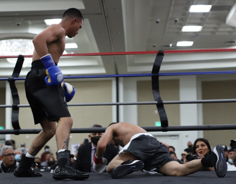 Commerce-Casino-Fight-Results