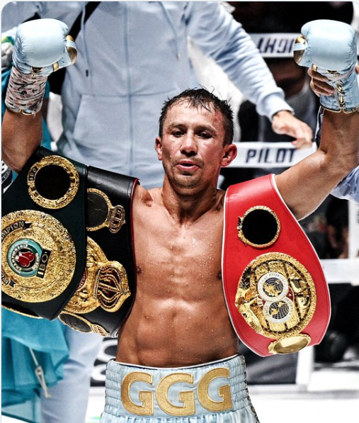 Five times Gennady Triple G Golovkin knocked out his opponents