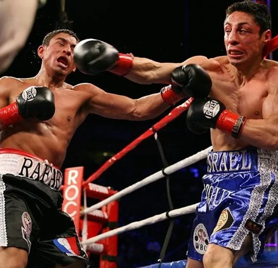 Israel Vázquez and Tod Morgan, Separated by Eras, United by Endurance.jpg